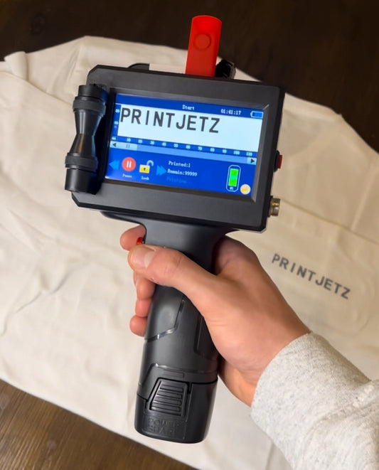 PrintJetZ 25.4mm Handheld Pro Printer w/ 1 ink Cartridge